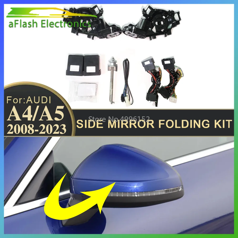 For AUDI A4 A5 B8 B9 8T 2008-2023 Car Side Mirror Folding Kit Rearview Mirror Folding Motor Engine Electric Power Mirror
For AUDI A4 A5 B8 B9 8T 2008-2023 Car Side Mirror Folding Kit Rearview Mirror Folding Motor Engine Electric Power Mirror