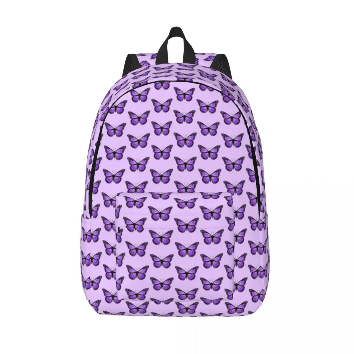 Purple Monarch Butterfly Printed Lightweight Casual Schoolbag For School, Outdoor, Shopping, Office
Purple Monarch Butterfly Printed Lightweight Casual Schoolbag For School, Outdoor, Shopping, Office