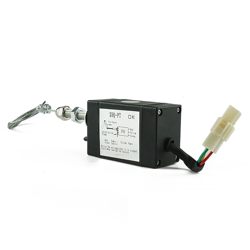 A73Q-XHQ-PT Power Off Pull Type Engine Accessory Stop Solenoid(Normally Open)
A73Q-XHQ-PT Power Off Pull Type Engine Accessory Stop Solenoid(Normally Open)