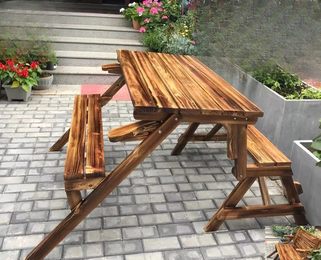 Portable casual table Solid wood folding table and chairs One-piece table
Portable casual table Solid wood folding table and chairs One-piece table