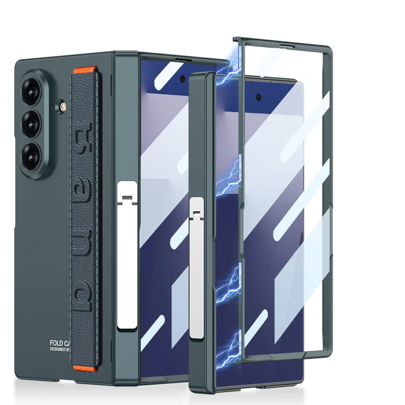 case for Samsung Z FOLD 7 Wristband hinge side bracket shell film full-coverage anti-drop protective case cross-border plain
case for Samsung Z FOLD 7 Wristband hinge side bracket shell film full-coverage anti-drop protective case cross-border plain