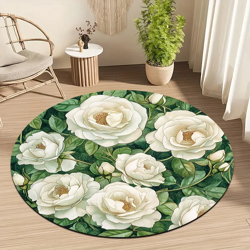 Realistic Rose Round Carpet – Lightweight Non-Slip Machine Washable Doormat for Entryway, Bedroom, Living Room, Home Decor
Realistic Rose Round Carpet – Lightweight Non-Slip Machine Washable Doormat for Entryway, Bedroom, Living Room, Home Decor