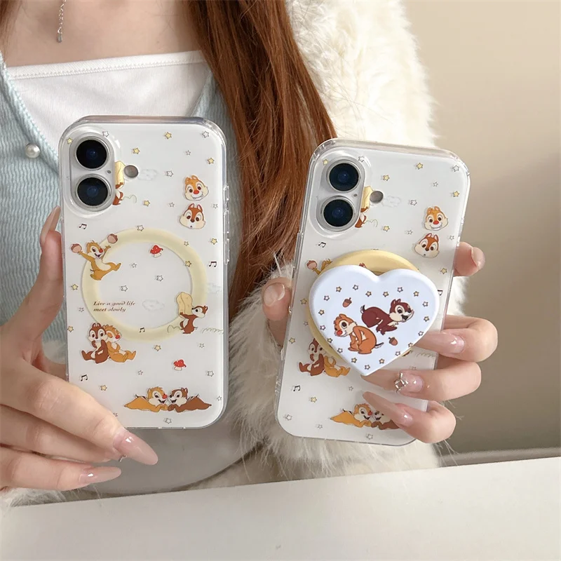Kawaii Cartoon Squirrel Magnetic Phone Case For iPhone 17 Pro 16 15 14 Pro Max Cover with Stand Shockproof Cases For Magsafe Fun
Kawaii Cartoon Squirrel Magnetic Phone Case For iPhone 17 Pro 16 15 14 Pro Max Cover with Stand Shockproof Cases For Magsafe Fun