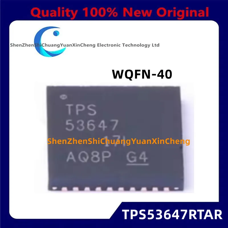 (5piece)100% New TPS53647 TPS53647RTAR QFN-40
(5piece)100% New TPS53647 TPS53647RTAR QFN-40