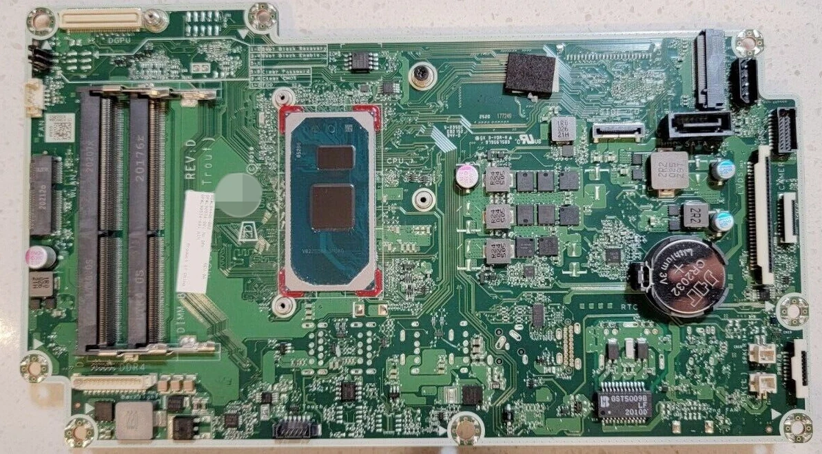 For HP 22-DD 24-dd0006 24-df0170 27-dp0170 Trout Motherboard i3/i5/I7 L90534-001 L84406-002 90533-001 L84406-001 DAN14NMB6D0
For HP 22-DD 24-dd0006 24-df0170 27-dp0170 Trout Motherboard i3/i5/I7 L90534-001 L84406-002 90533-001 L84406-001 DAN14NMB6D0