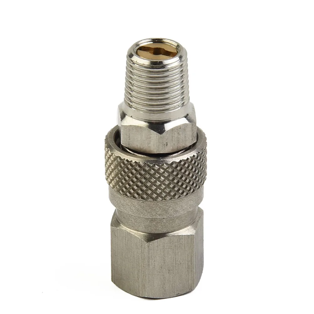 High Quality Quick Disconnect Adapter Tool 1 * Set Portable Useful Durability Male And Female 8mm 1/8 Npt Thread
High Quality Quick Disconnect Adapter Tool 1 * Set Portable Useful Durability Male And Female 8mm 1/8 Npt Thread
