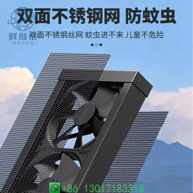No-punching Window Exhaust Fan Powerful Exhaust Fan Household No-installation Window Ventilation Fan Silent and Retractable
No-punching Window Exhaust Fan Powerful Exhaust Fan Household No-installation Window Ventilation Fan Silent and Retractable