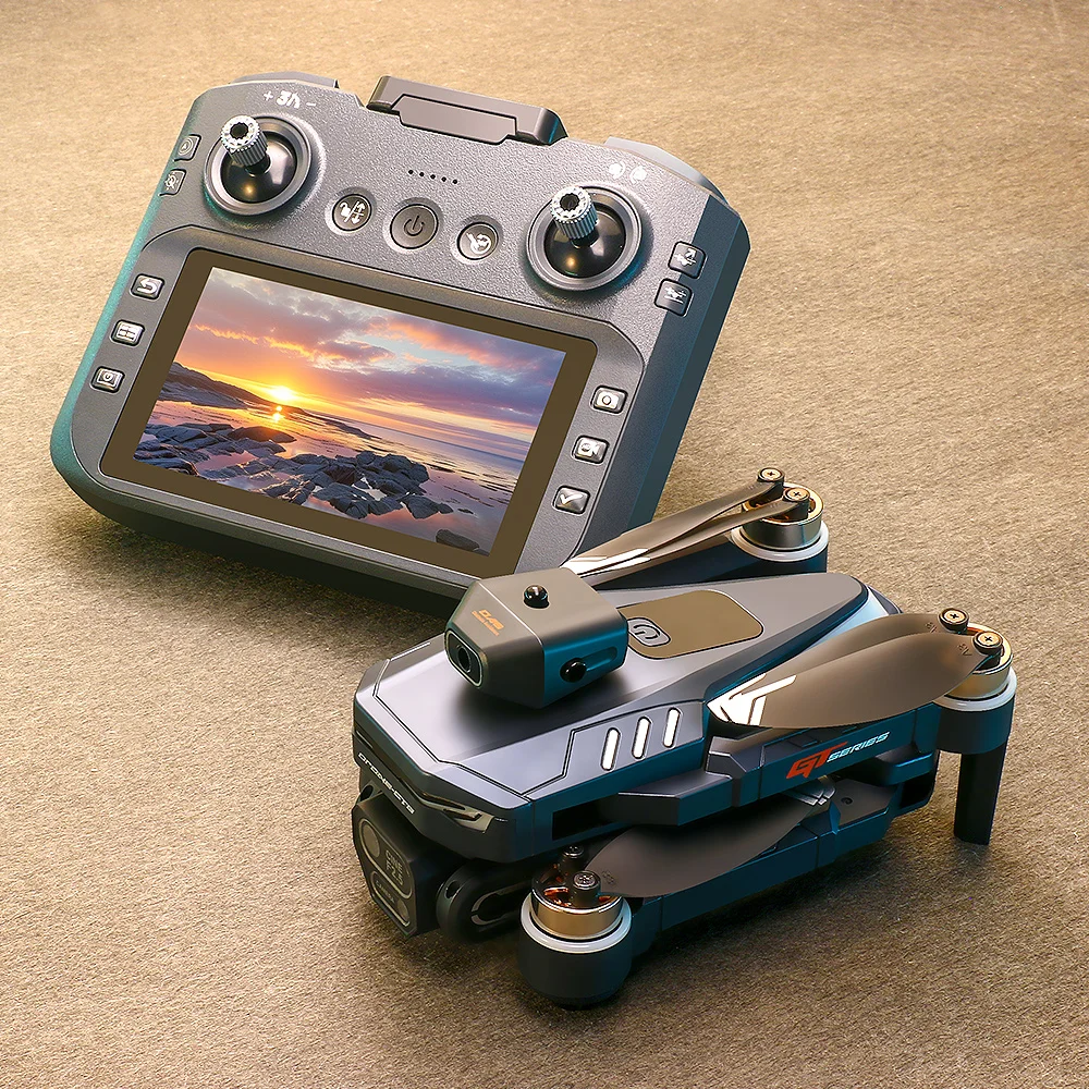 GT8 Mini Drone Professional GPS HD Camera Drones 5G WIFI FPV Video 4k UAV 4.5 inch large screen remote control RC Dron PRO MAX
GT8 Mini Drone Professional GPS HD Camera Drones 5G WIFI FPV Video 4k UAV 4.5 inch large screen remote control RC Dron PRO MAX