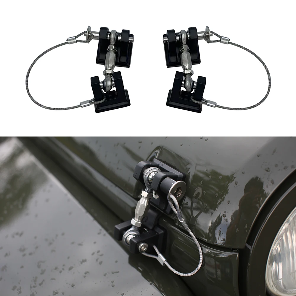 Lantsun J269 Aluminum Hood Catch Set Latches Hood Lock Catch 1-Pair for Jeep for wrangler JK07-17
Lantsun J269 Aluminum Hood Catch Set Latches Hood Lock Catch 1-Pair for Jeep for wrangler JK07-17