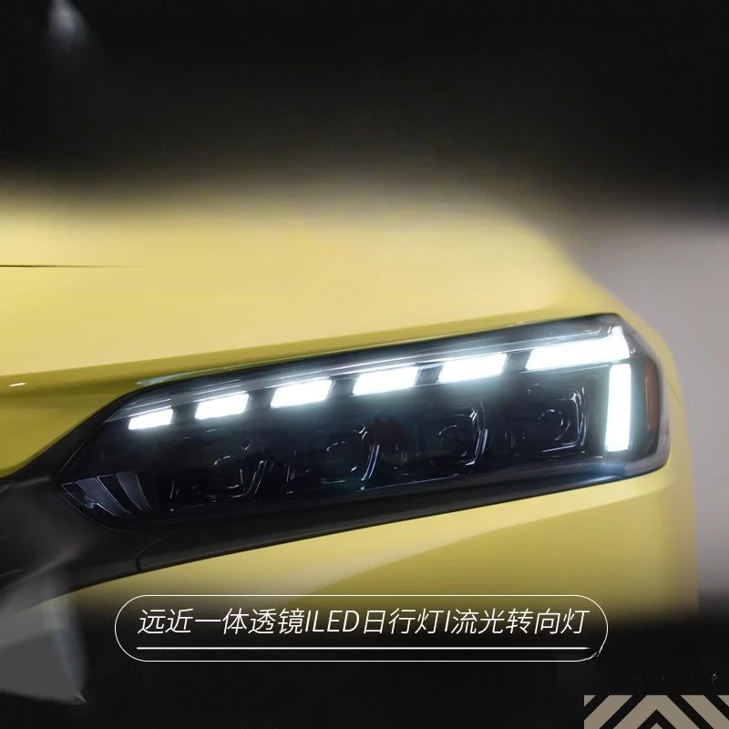 Suitable for Civic 11th Gen NewHeadlight Assembly Modification LED Lens Headlight Daytime Running Light Flowing Turn Signal Lig
Suitable for Civic 11th Gen NewHeadlight Assembly Modification LED Lens Headlight Daytime Running Light Flowing Turn Signal Lig