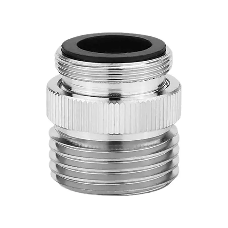 Faucet Adapter with Aerator, 3/4" Garden Hose to 1/2 Sink Faucet Adapter, Polished Chrome Faucet Adapter Kit for Garden Hoses
Faucet Adapter with Aerator, 3/4" Garden Hose to 1/2 Sink Faucet Adapter, Polished Chrome Faucet Adapter Kit for Garden Hoses