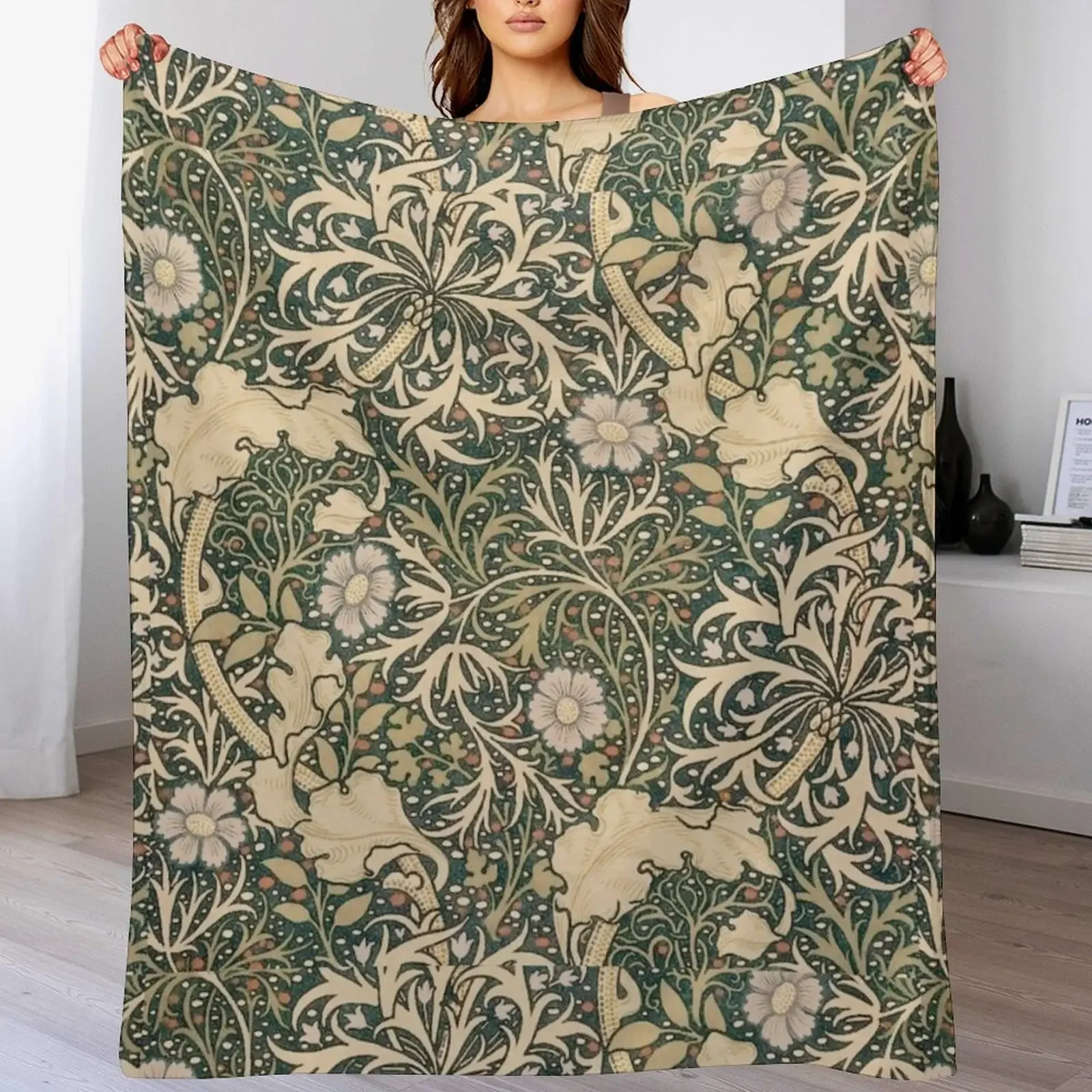 Antiq Seaweed vintage pattern Throw Blanket Soft Warm Blanket Gift for Grandparents
Antiq Seaweed vintage pattern Throw Blanket Soft Warm Blanket Gift for Grandparents