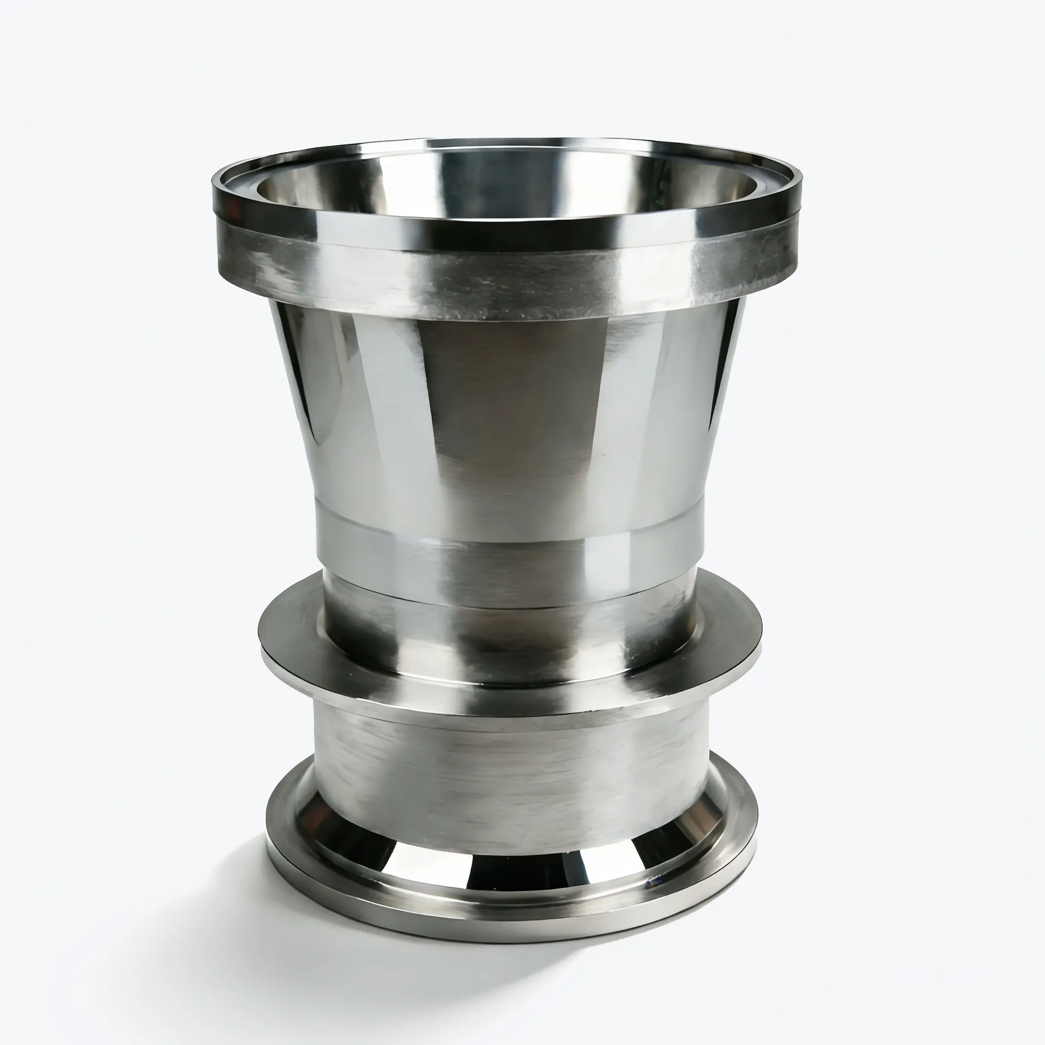 Duplex Stainless Steel Conical Centrifuge Bucket For Industrial Solid-Liquid Separation Equipment CNC Turning Parts Machinery
Duplex Stainless Steel Conical Centrifuge Bucket For Industrial Solid-Liquid Separation Equipment CNC Turning Parts Machinery