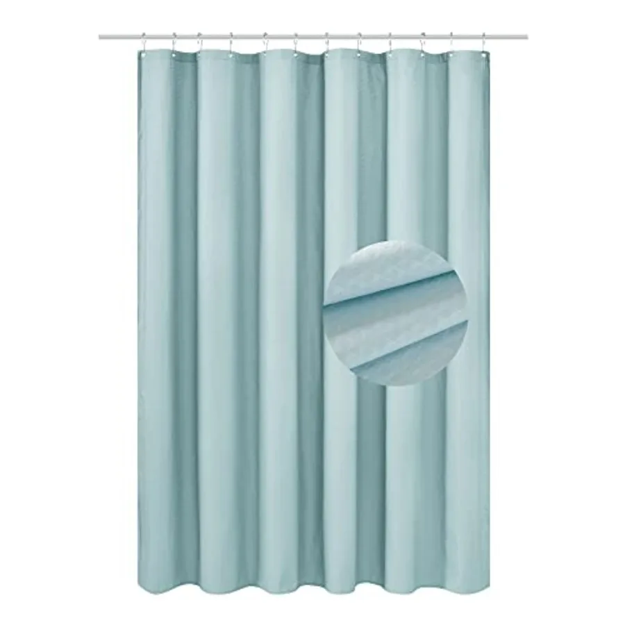 Soft Fabric Shower Liner or Curtain, Hotel Quality, Machine Washable, Water Repellent, Blue, 70 x 72 inches
Soft Fabric Shower Liner or Curtain, Hotel Quality, Machine Washable, Water Repellent, Blue, 70 x 72 inches