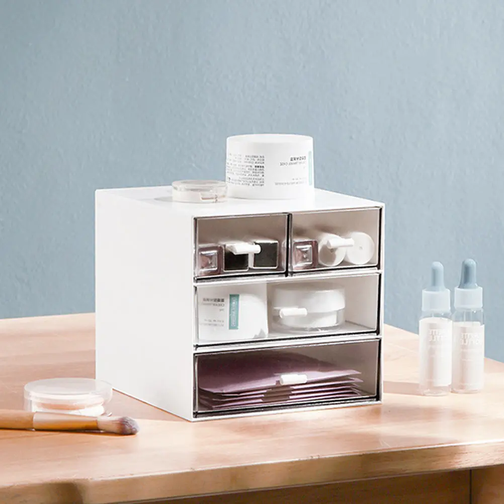 Compact Multi layer Storage Container Drawer ganizer Desktop Makeup Box PP Material Durability Sturdy Cosmetics Stationery
Compact Multi layer Storage Container Drawer ganizer Desktop Makeup Box PP Material Durability Sturdy Cosmetics Stationery