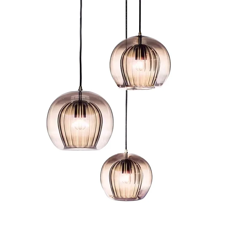 Simple modern designer restaurant ball glass bedroom small chandelier bedside dining table bar art lighting
Simple modern designer restaurant ball glass bedroom small chandelier bedside dining table bar art lighting