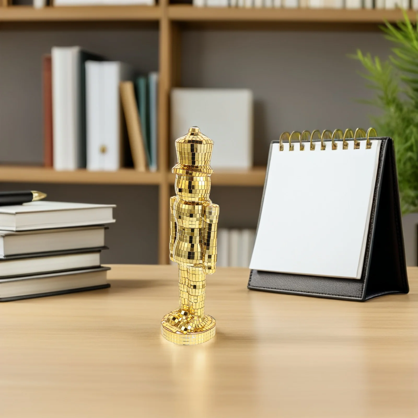 40Cm Glass Nutcracker Decoration: Disco- Decor Centerpiece for Living Room Cabinet Holiday Table Display
40Cm Glass Nutcracker Decoration: Disco- Decor Centerpiece for Living Room Cabinet Holiday Table Display