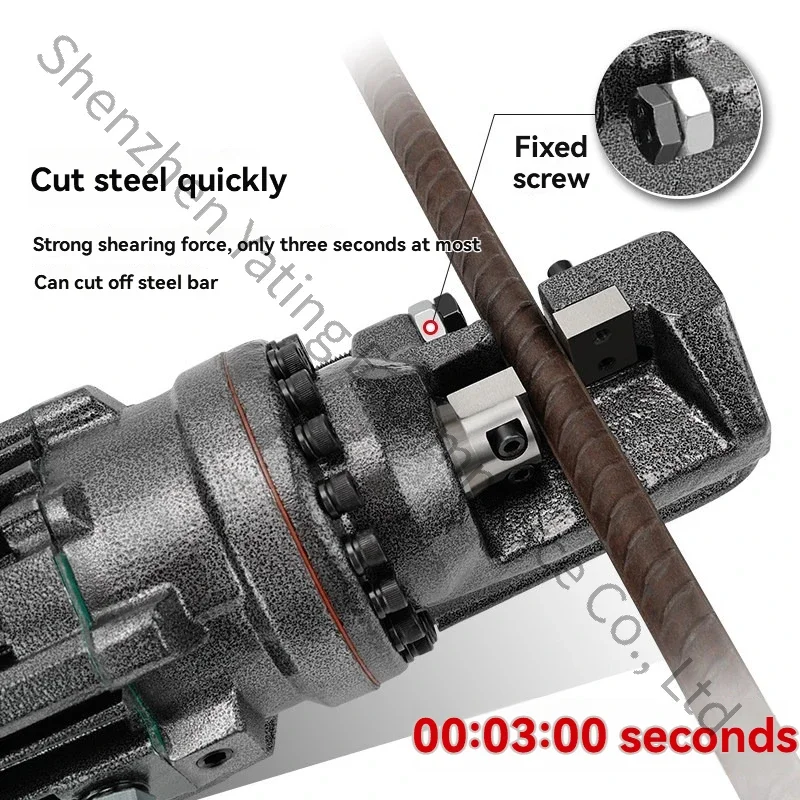 1pc 16mm RC-16 Rebar Cutting Machine Electric Hydraulic Rebar Cutter, Small Portable Rebar Cutting Tool
1pc 16mm RC-16 Rebar Cutting Machine Electric Hydraulic Rebar Cutter, Small Portable Rebar Cutting Tool