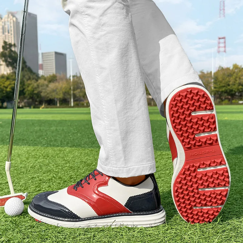 Профессиональные мужские туфли для гольфа, тренировочные кроссовки для игры в гольф, дышащие кроссовки для игроков в гольф
Профессиональные мужские туфли для гольфа, тренировочные кроссовки для игры в гольф, дышащие кроссовки для игроков в гольф