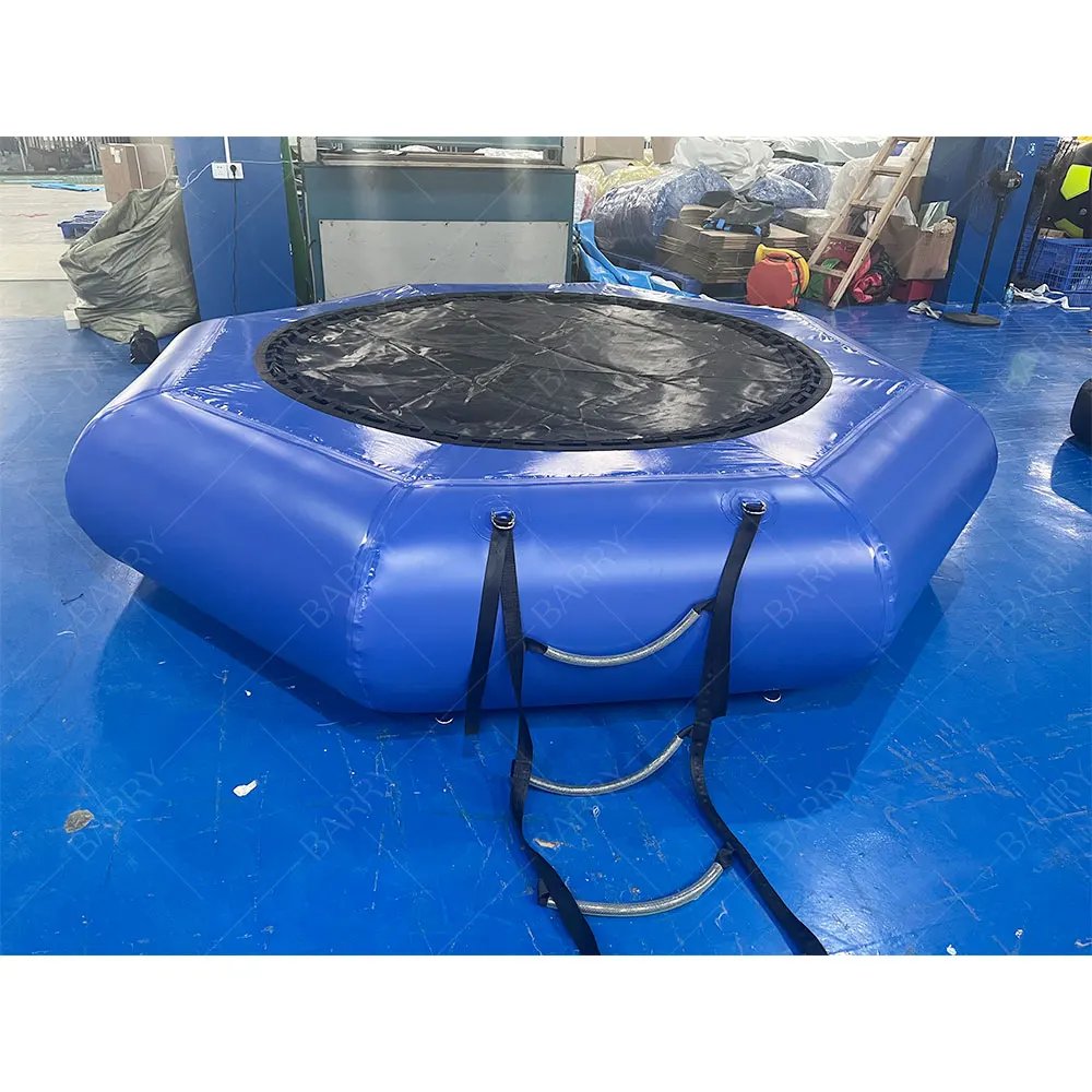 0.9Mm Pvc Tarpaulin Inflatable Water Trampoline Inflatable Floating Water Game Jump Toys Trampoline On Water
0.9Mm Pvc Tarpaulin Inflatable Water Trampoline Inflatable Floating Water Game Jump Toys Trampoline On Water