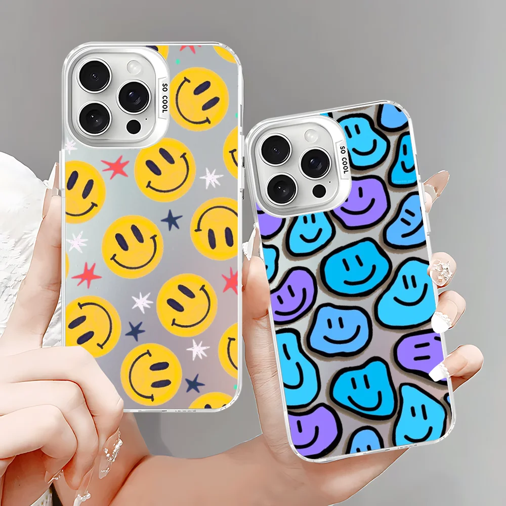 Happy Smile Phone Case For IPhone 16 15 14 13 12 11 Pro Max X XR XSMAX 8 7 Plus Matte Shockproof Back Cover
Happy Smile Phone Case For IPhone 16 15 14 13 12 11 Pro Max X XR XSMAX 8 7 Plus Matte Shockproof Back Cover