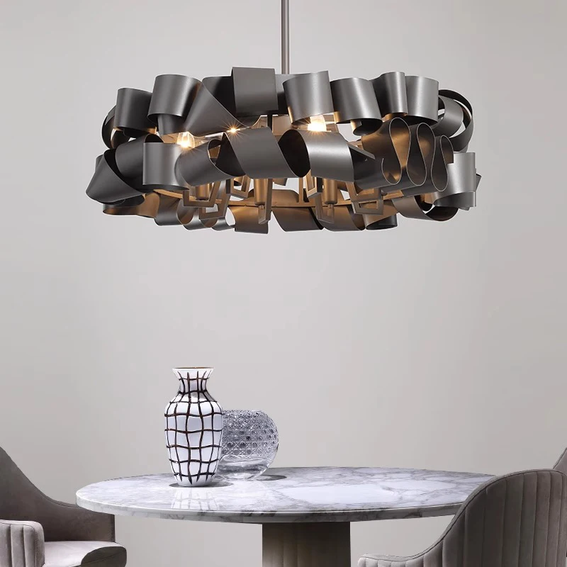 Postmodern Irregular Iron Chandelier Lighting Living Room LED Decoration Hanging lights Novelty Dining Room Pendant Lamps
Postmodern Irregular Iron Chandelier Lighting Living Room LED Decoration Hanging lights Novelty Dining Room Pendant Lamps