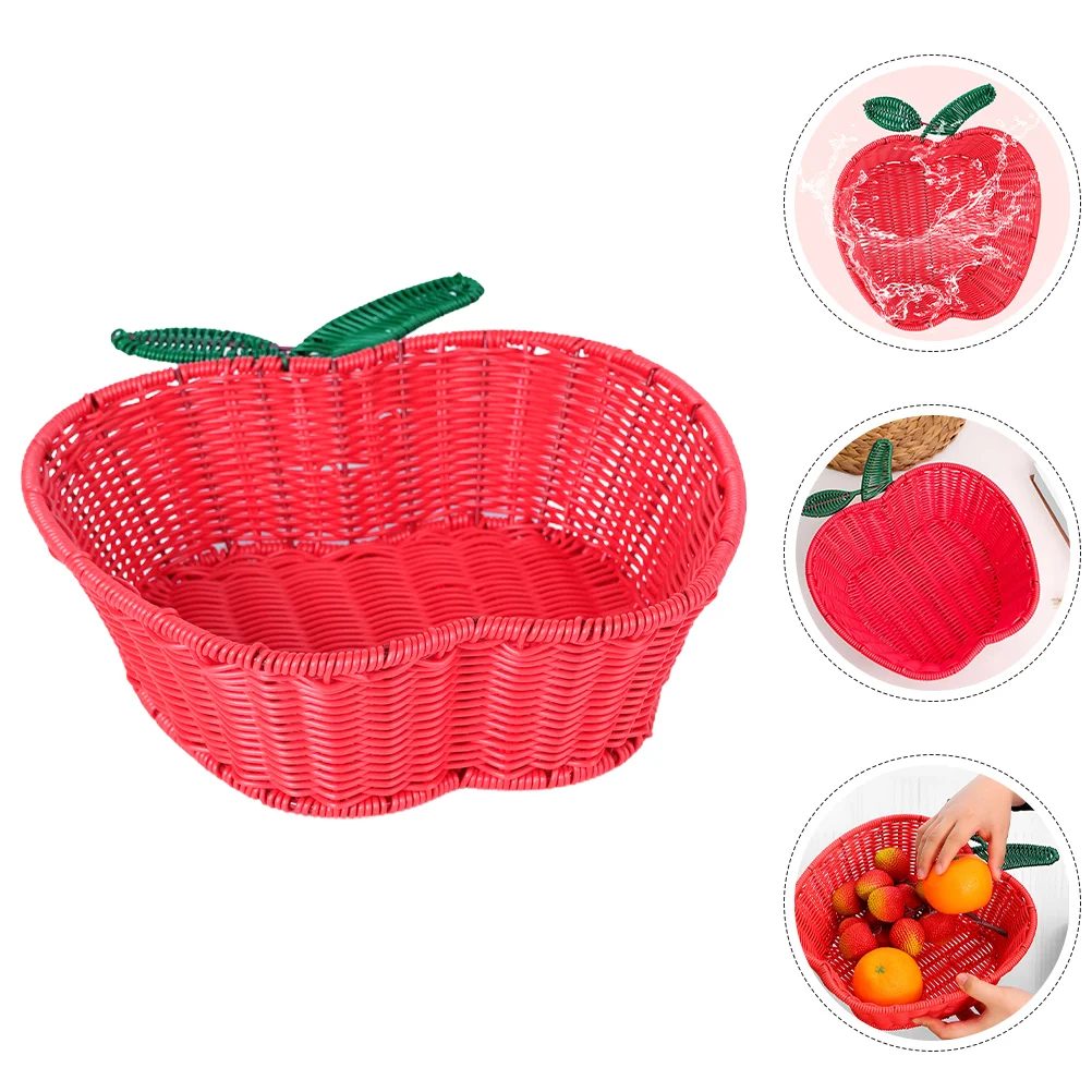 2pcs Imitation Rattan Fruit Basket for Storing Fruits Snacks Candies Shaped Hand Woven Baskets Multifunctional Storage
2pcs Imitation Rattan Fruit Basket for Storing Fruits Snacks Candies Shaped Hand Woven Baskets Multifunctional Storage