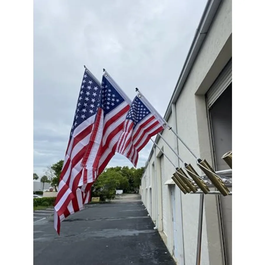 Rod Holder Flagpole with American Flag, Boating Flag Pole Also for use in Rocket launchers. American Flag and flagpole Combo by
Rod Holder Flagpole with American Flag, Boating Flag Pole Also for use in Rocket launchers. American Flag and flagpole Combo by