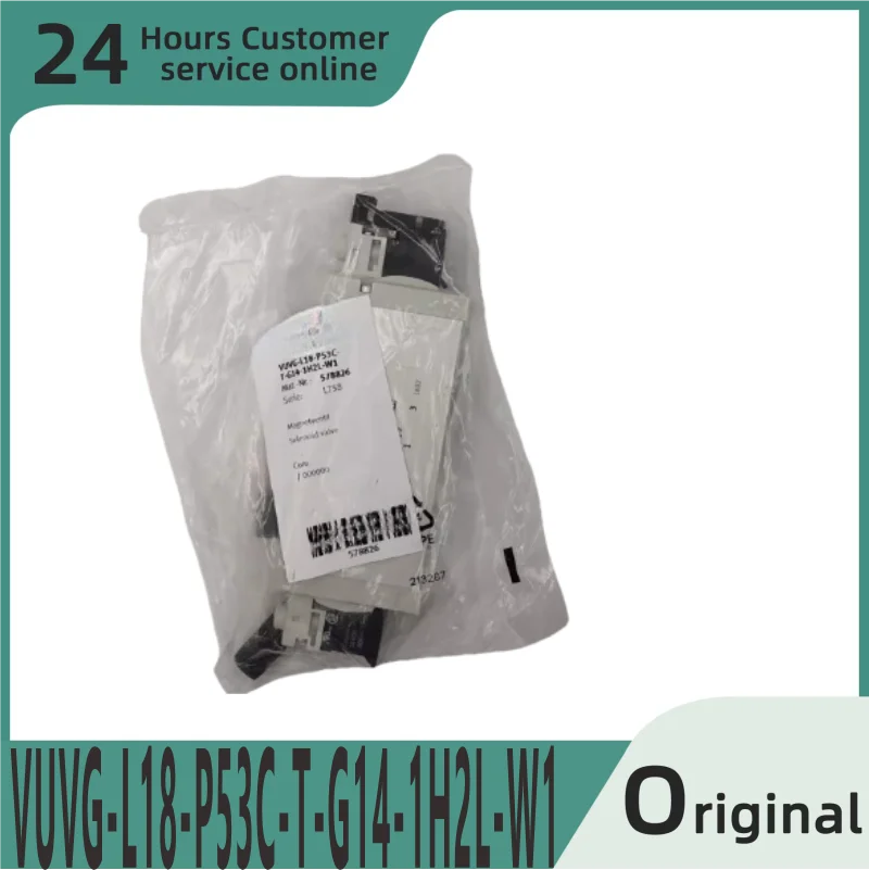 Brand new original solenoid valve VUVG-L18-P53C-T-G14-1H2L-W1 578826 VUVG-L18-P53C-T-G14-1P3 574431 VUVG-L18-P53C-T-G14-1R8L 803
Brand new original solenoid valve VUVG-L18-P53C-T-G14-1H2L-W1 578826 VUVG-L18-P53C-T-G14-1P3 574431 VUVG-L18-P53C-T-G14-1R8L 803