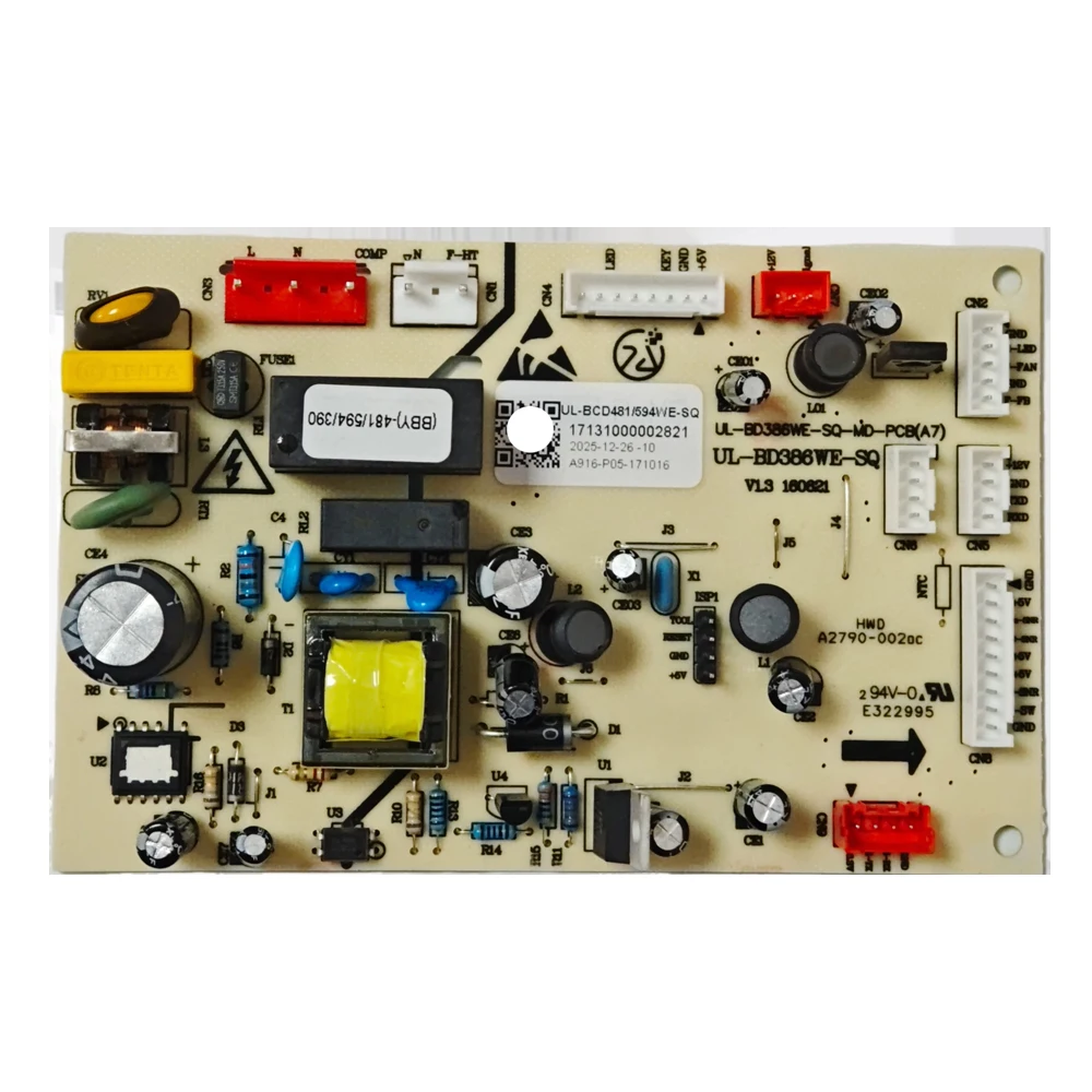 Original Power Supply Board For Refrigerator UL-BD386WE-SQ 17131000002821
Original Power Supply Board For Refrigerator UL-BD386WE-SQ 17131000002821