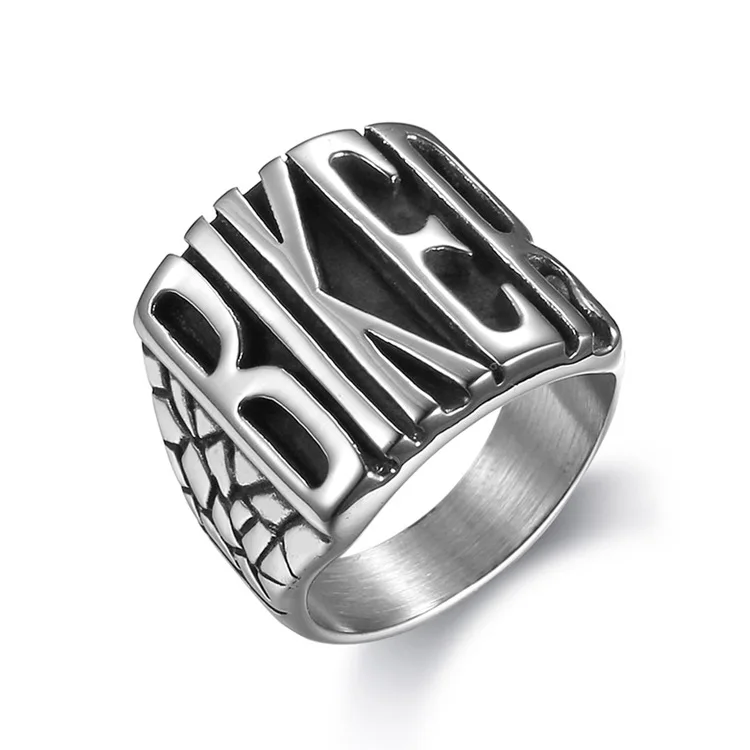 Punk Motorcycle Fashion Men's BIKER Series English Stainless Steel Motorcycle Ring Size 7-13
Punk Motorcycle Fashion Men's BIKER Series English Stainless Steel Motorcycle Ring Size 7-13