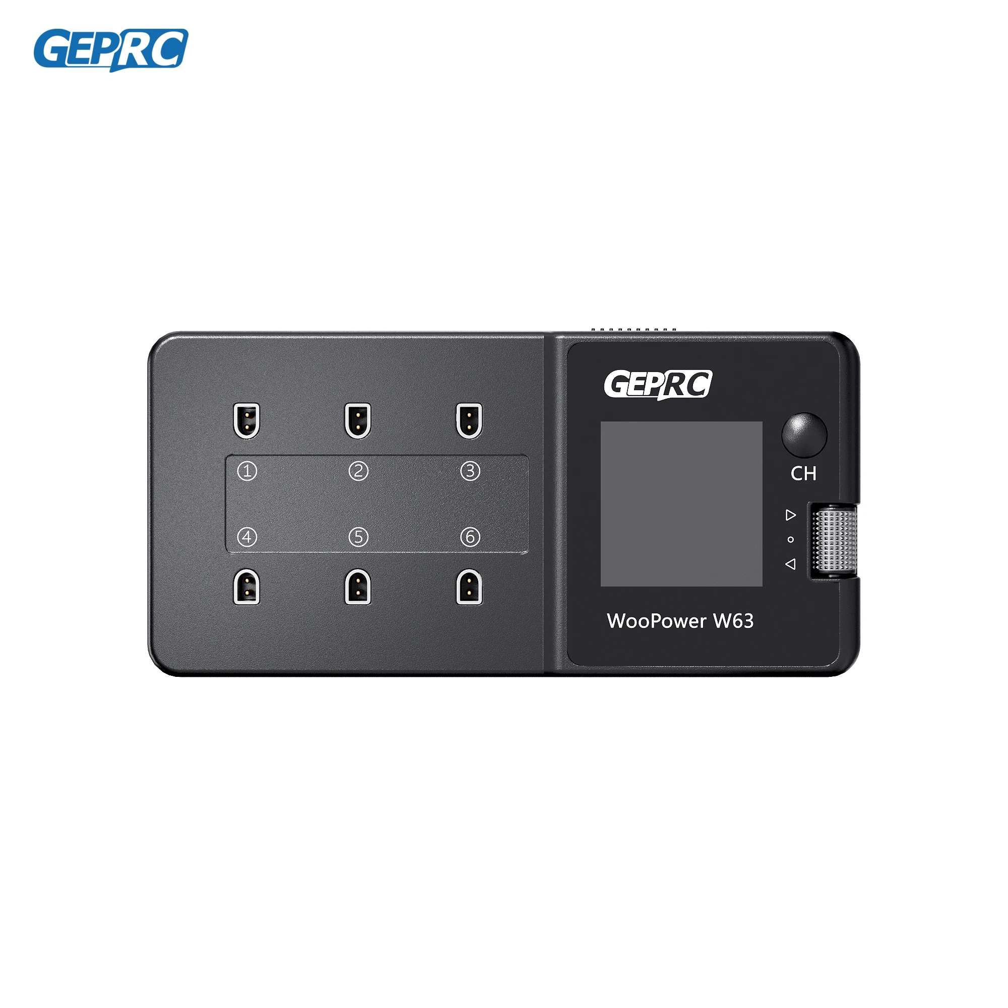 GEPRC WooPower W63 100w Smart Battery Charger Charged for LiPo LiHV LiFe Suit Short-circuit Protection RC FPV Quadcopter Drone
GEPRC WooPower W63 100w Smart Battery Charger Charged for LiPo LiHV LiFe Suit Short-circuit Protection RC FPV Quadcopter Drone
