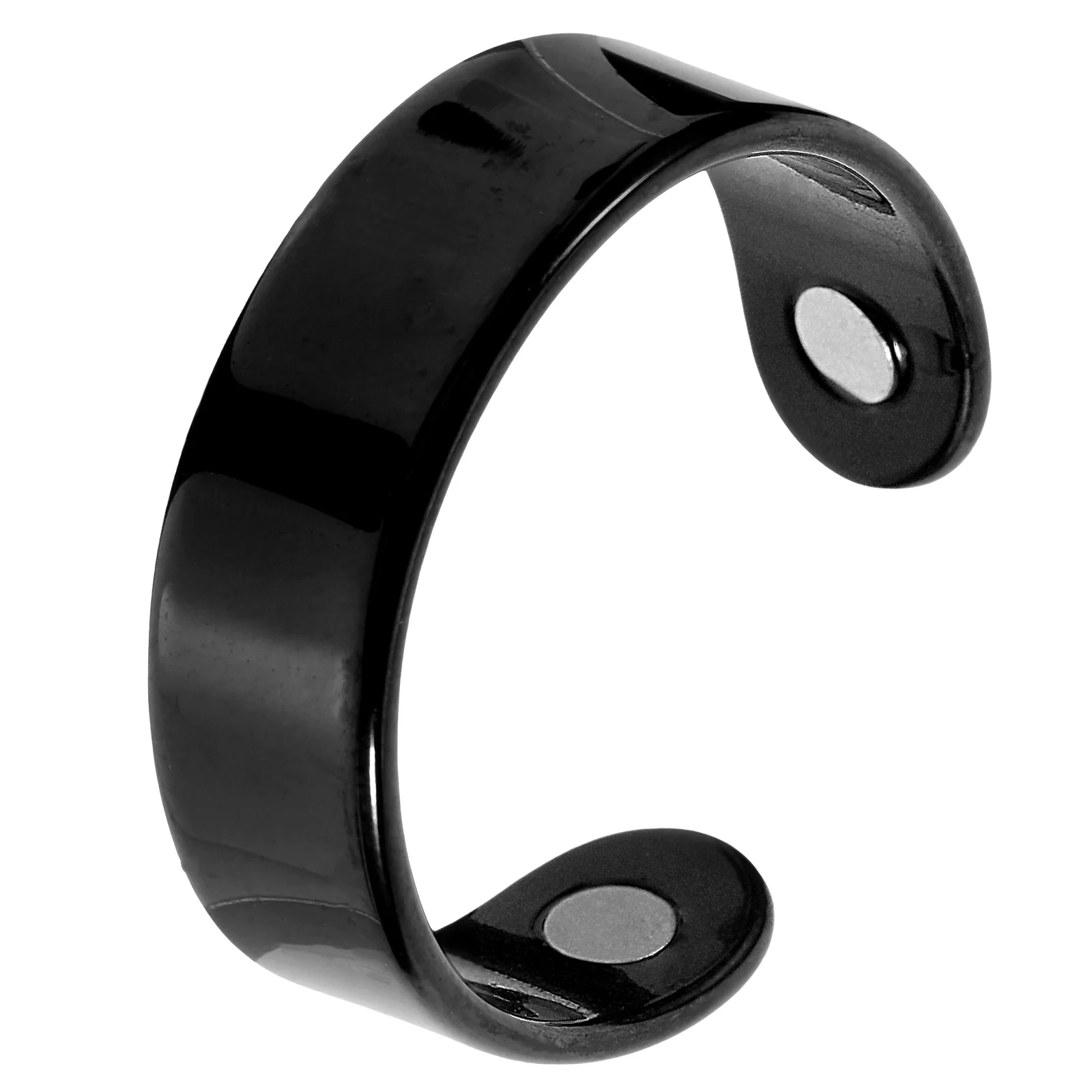 Magnetic Stainless Steel Open Adjustable Thumb Rings Elegant Choice Special Occasions Material Easy Use Black
Magnetic Stainless Steel Open Adjustable Thumb Rings Elegant Choice Special Occasions Material Easy Use Black