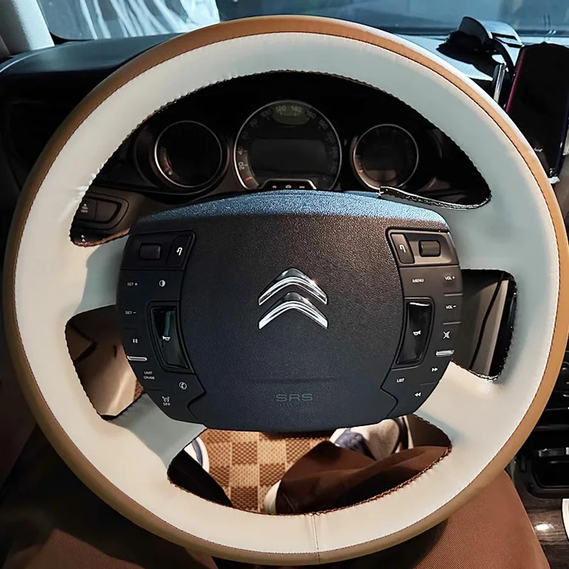 Custom Car Steering Wheel Cover for Citroen C5 2009-2018 Braid Sports Style Steering Wheel Cover Accessory
Custom Car Steering Wheel Cover for Citroen C5 2009-2018 Braid Sports Style Steering Wheel Cover Accessory