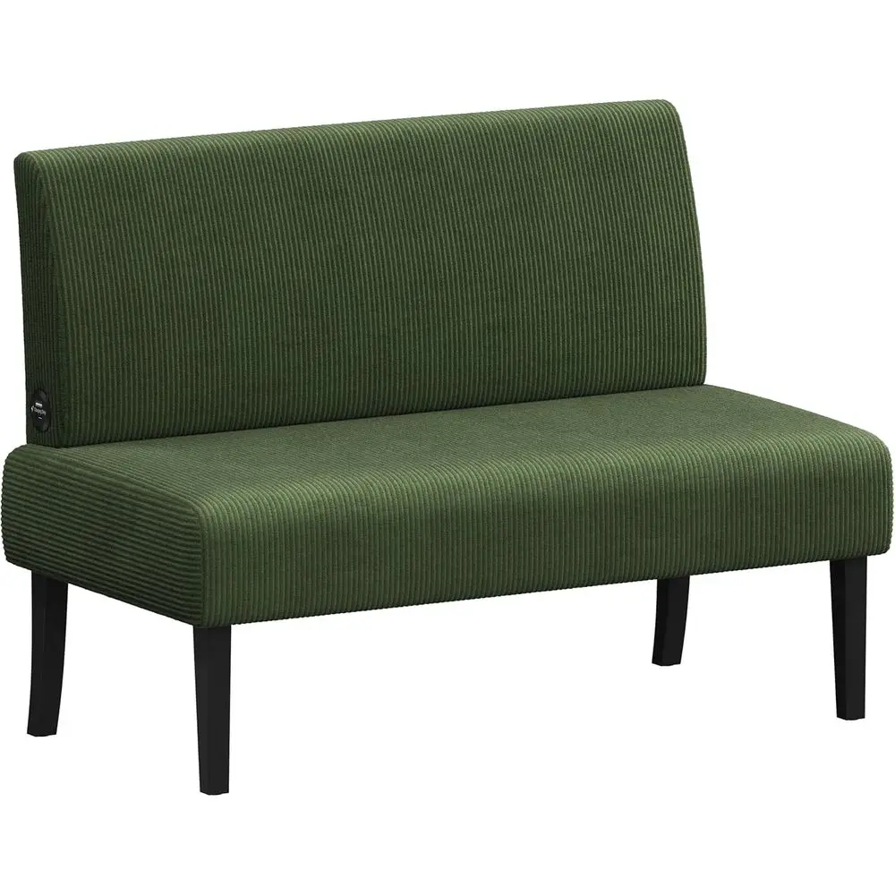 Compact Corduroy Loveseat for Living Spaces, Easy Assembly, Ideal for Small Rooms, Dorms, Offices, and Apartments in Green
Compact Corduroy Loveseat for Living Spaces, Easy Assembly, Ideal for Small Rooms, Dorms, Offices, and Apartments in Green