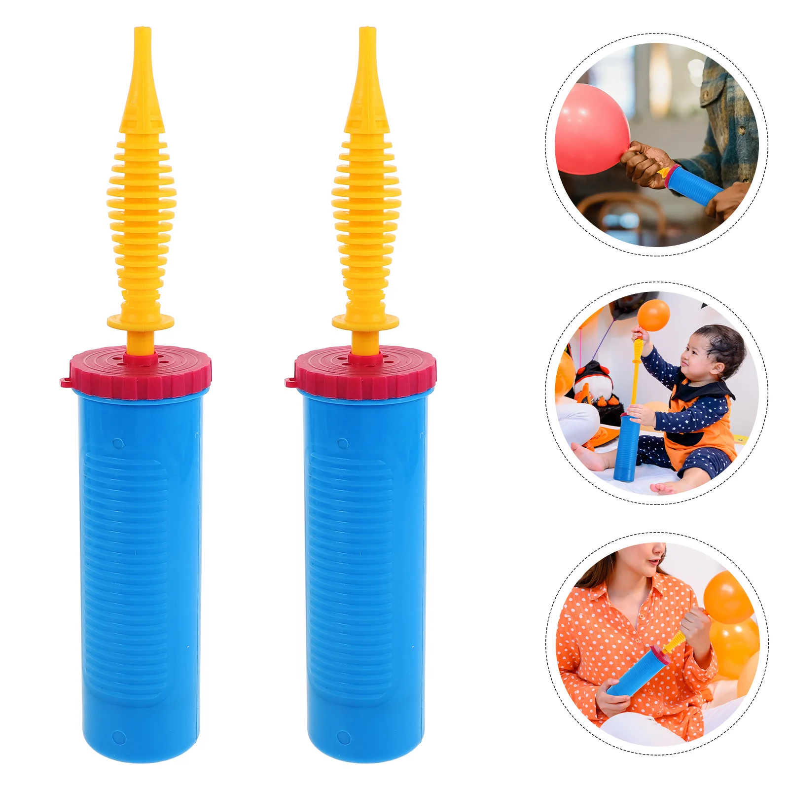 2 Pcs Balloon Inflator Hand Pump Compact Portable Manual Air Balloon Pumps for Wedding Birthday Party Decorations
2 Pcs Balloon Inflator Hand Pump Compact Portable Manual Air Balloon Pumps for Wedding Birthday Party Decorations