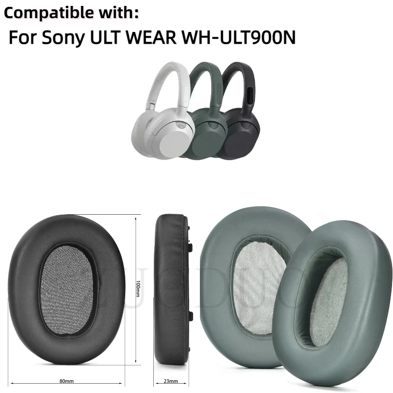 Replacement Ear Pads for Sony ULT WEAR WH-ULT900N Headphones Memory Foam Ear Cushions High Quality
Replacement Ear Pads for Sony ULT WEAR WH-ULT900N Headphones Memory Foam Ear Cushions High Quality