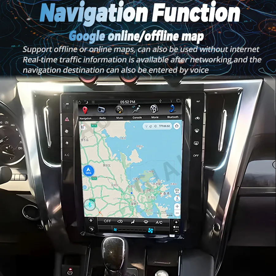 8G+128GB Tesla Android For Toyota Alphard 30 2015 - 2019 Car GPS Navigation Player Auto Radio Head Unit Wireless Carplay 13 Inch
8G+128GB Tesla Android For Toyota Alphard 30 2015 - 2019 Car GPS Navigation Player Auto Radio Head Unit Wireless Carplay 13 Inch