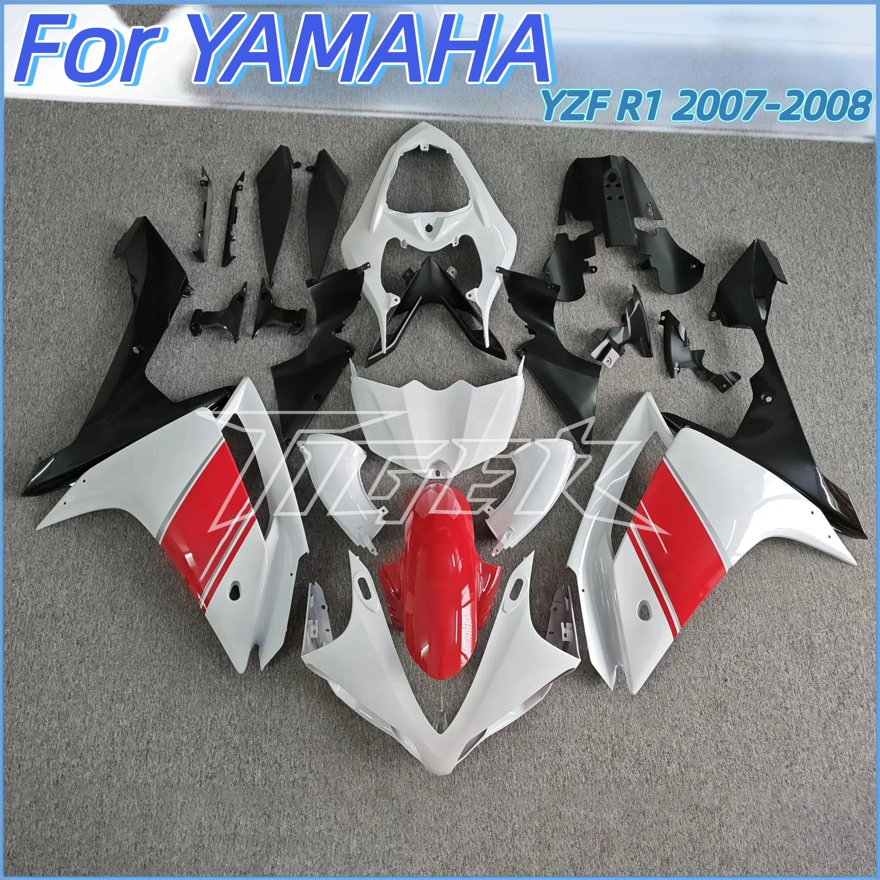 New Motorcycle Full Fairing Kit For YAMAHA YZF R1 2007 2008 yzf-r1 Plastic Black White Red Bodywork
New Motorcycle Full Fairing Kit For YAMAHA YZF R1 2007 2008 yzf-r1 Plastic Black White Red Bodywork