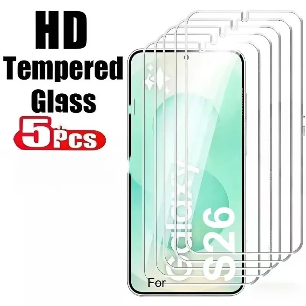 1-5pcs Tempered Glass For Samsung S26 Ultra S26 Plus S25 FE S24 FE A56 A36 A55 A53 A37 A57 S23 FE S21 HD Screen Protector Glass
1-5pcs Tempered Glass For Samsung S26 Ultra S26 Plus S25 FE S24 FE A56 A36 A55 A53 A37 A57 S23 FE S21 HD Screen Protector Glass