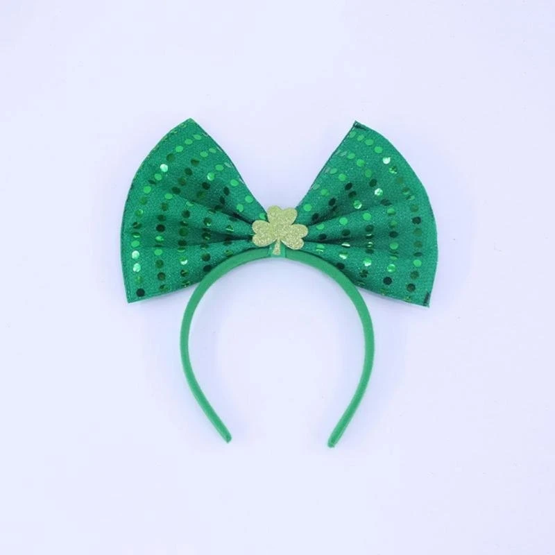 652F Irish Leprechaun Headband Party Costume Glitter Shamrock Party Karaoke Photo Props Party Blingbling Hair Hoop Nightclub
652F Irish Leprechaun Headband Party Costume Glitter Shamrock Party Karaoke Photo Props Party Blingbling Hair Hoop Nightclub