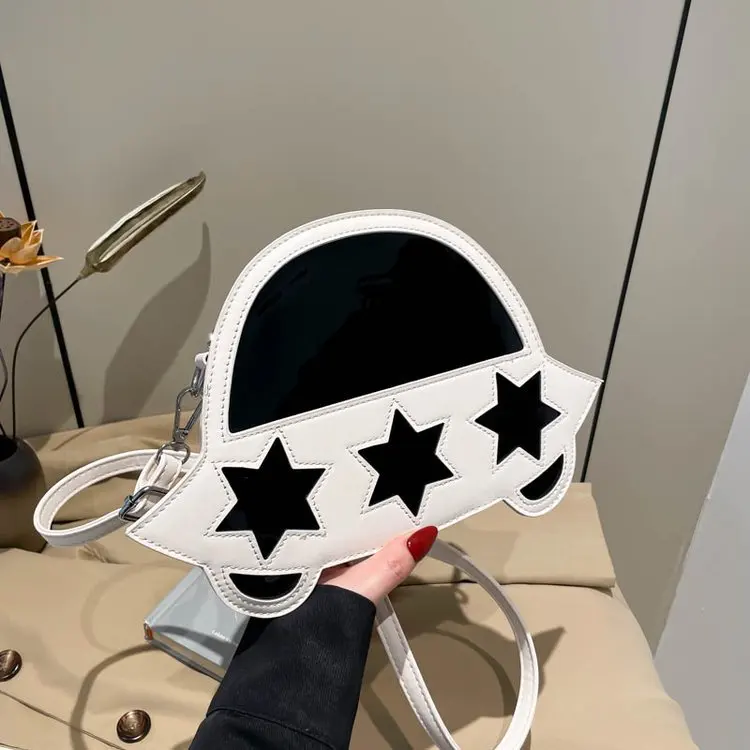 2025 Fun Spaceship Crossbody Bag Unique Star Print Shoulder Purse Quirky Fashion Bag for Women Trendy Statement Piece
2025 Fun Spaceship Crossbody Bag Unique Star Print Shoulder Purse Quirky Fashion Bag for Women Trendy Statement Piece