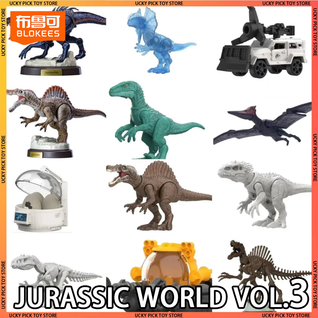 Blokees Jurassic World Series Vol.3 Tyrannosaurus Dinosaur Action Figures Blind Box Collectible Surprise Mystery Toy
Blokees Jurassic World Series Vol.3 Tyrannosaurus Dinosaur Action Figures Blind Box Collectible Surprise Mystery Toy