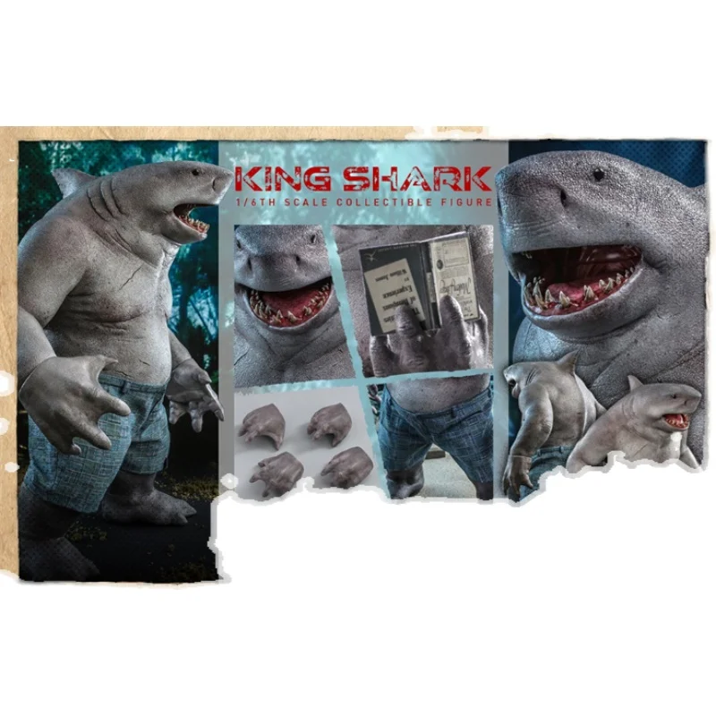 In Stock Hottoys PPS006 King Shark 1/6 Animation Action Figure Toy Gift Model Collection Hobby
In Stock Hottoys PPS006 King Shark 1/6 Animation Action Figure Toy Gift Model Collection Hobby