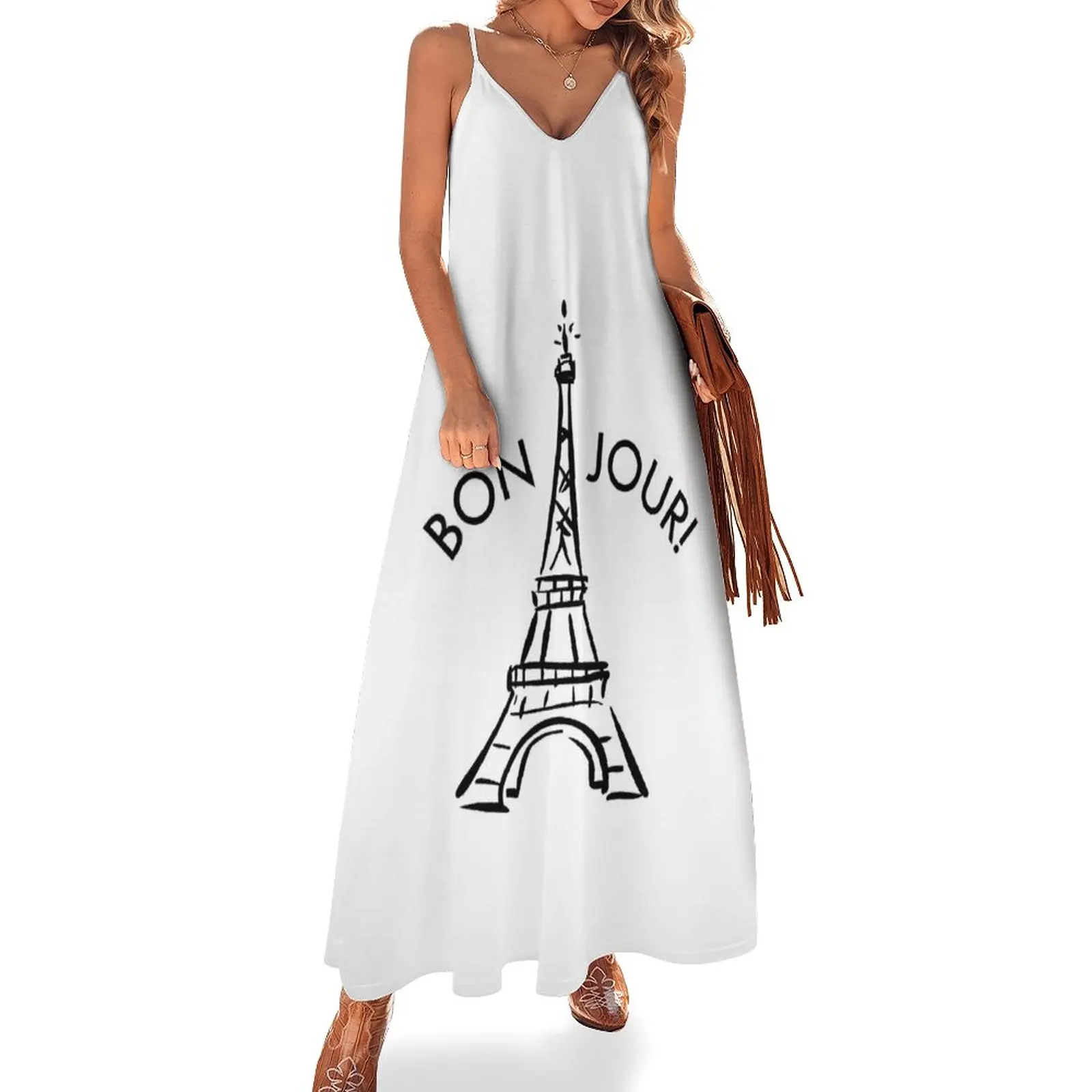 Bonjour Retro French Graphic t-shirt Sleeveless Dress ceremony dresses summer dresses women 2024 dress dresses women dress
Bonjour Retro French Graphic t-shirt Sleeveless Dress ceremony dresses summer dresses women 2024 dress dresses women dress