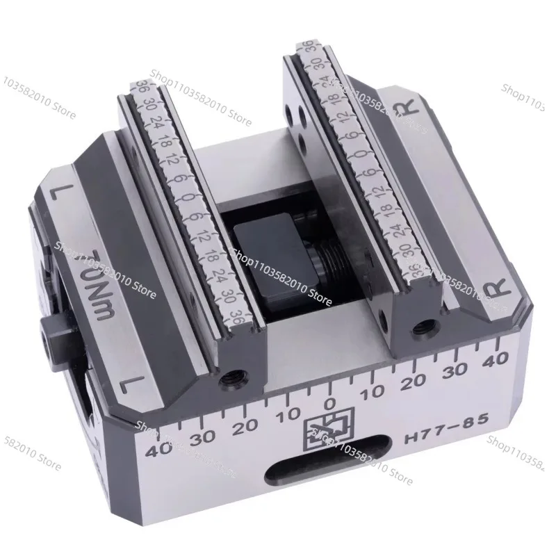 H77 Self-Centering Vise, 4-Axis 5-Axis CNC Precision Milling Vise for Quick Change
H77 Self-Centering Vise, 4-Axis 5-Axis CNC Precision Milling Vise for Quick Change