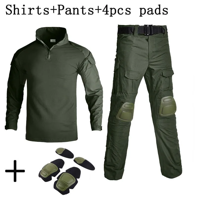 Combat Uniform Climbing Shirts Cargo Pants Men's Sets Tactical Suits Clothes Windproof RG
Combat Uniform Climbing Shirts Cargo Pants Men's Sets Tactical Suits Clothes Windproof RG