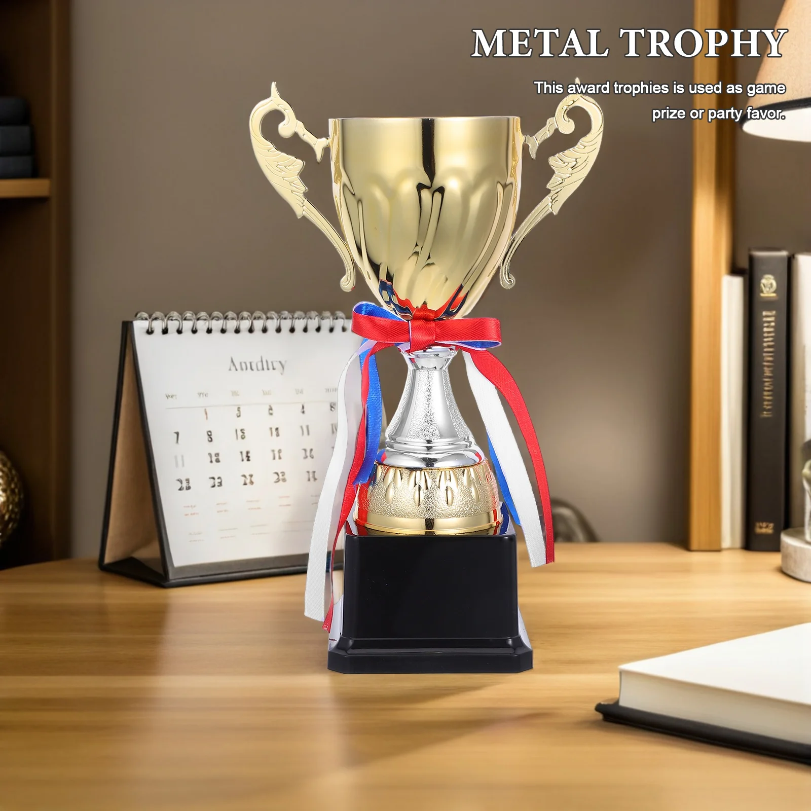 Metal Trophy 24Cm Design For Sports Competition Award Honor Trophy School Tournament Spelling Bee Team Sports
Metal Trophy 24Cm Design For Sports Competition Award Honor Trophy School Tournament Spelling Bee Team Sports
