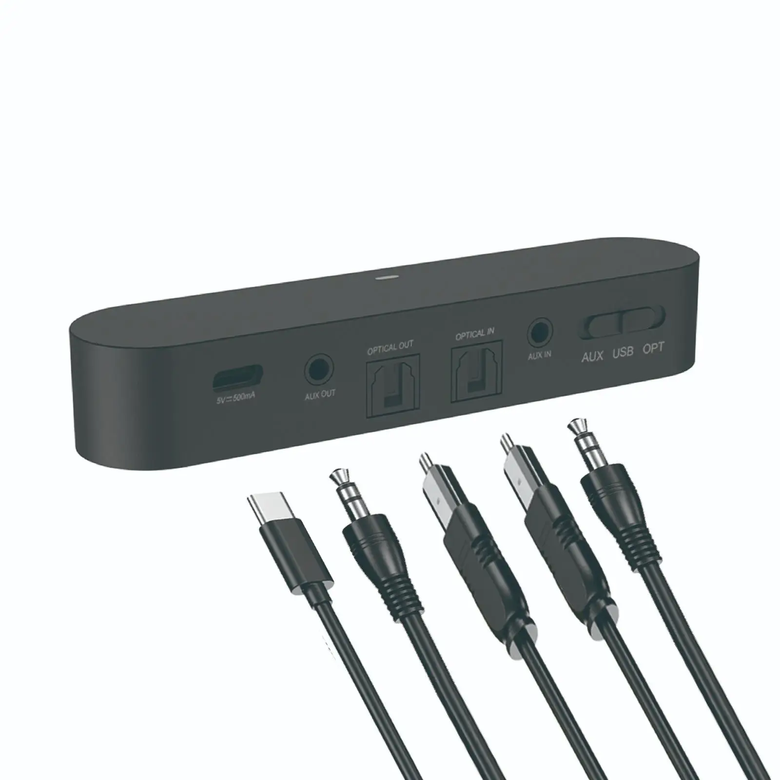 LE Audio Bluetooth 5.4 Transmitter Supports Auracast TV-Specific Optical Digital Interface Low Latency Bypass Mode 96K/24bit
LE Audio Bluetooth 5.4 Transmitter Supports Auracast TV-Specific Optical Digital Interface Low Latency Bypass Mode 96K/24bit
