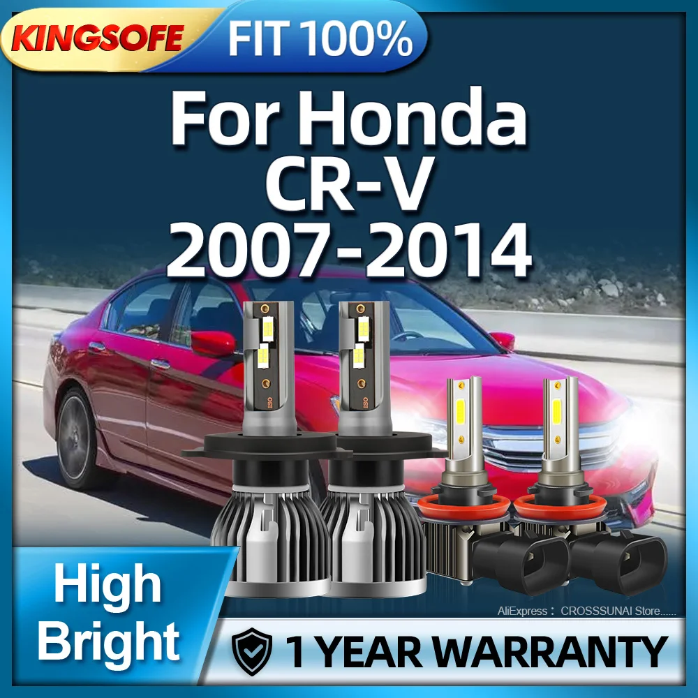 4Pcs Led Headlight 180W H4 Canbus Car Bulb 6000K Turbo Lamp H11 Fog Light For Honda CR-V 2007 2008 2009 2010 2011 2012 2013 2014
4Pcs Led Headlight 180W H4 Canbus Car Bulb 6000K Turbo Lamp H11 Fog Light For Honda CR-V 2007 2008 2009 2010 2011 2012 2013 2014